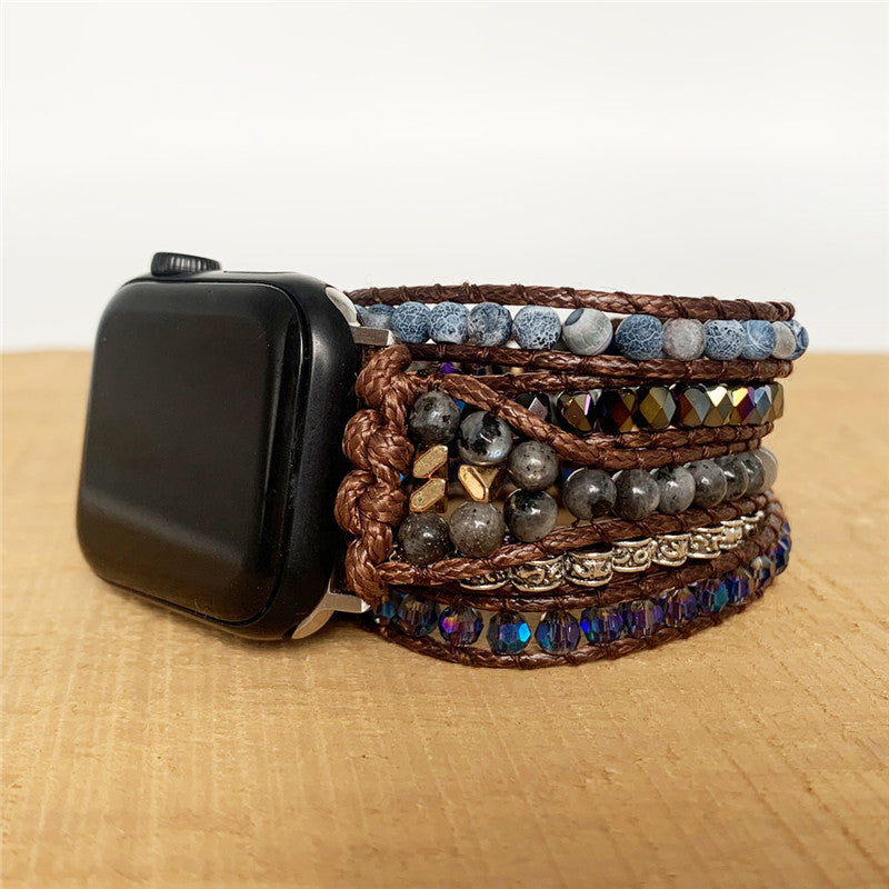 Agate Woven Bohemian Watch Band - Kaldas Online Shopping