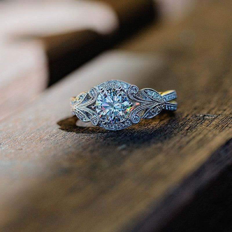 Flower shape Ring - Kaldas Online Shopping