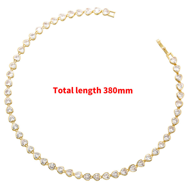 Casual Heart Bracelet/Necklace - Kaldas Online Shopping