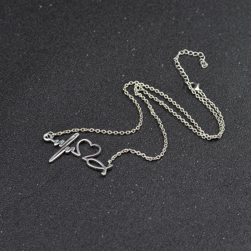Heartbeat Necklace - Kaldas Online Shopping