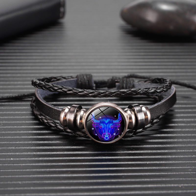 Zodiac Design Bracelet - Kaldas Online Shopping