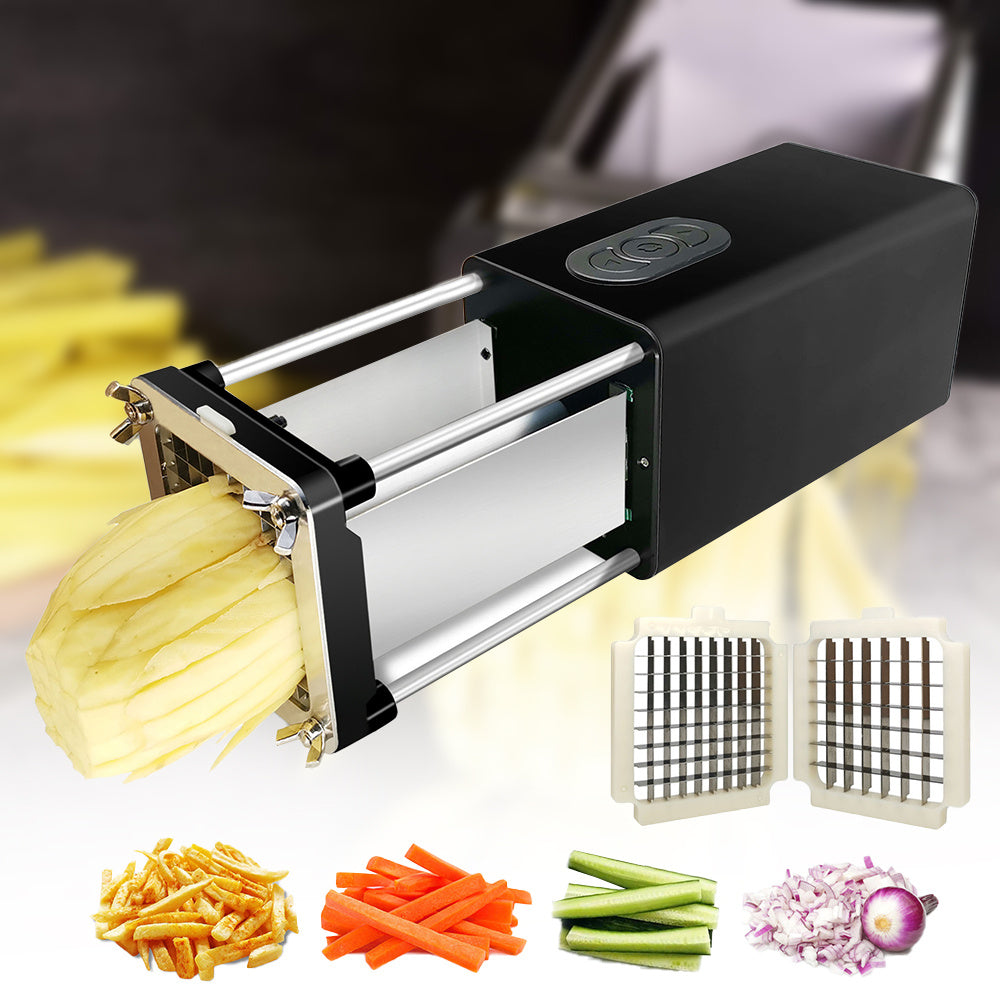 Electric Stainless Steel French Fry Cutter - Kaldas Online Shopping