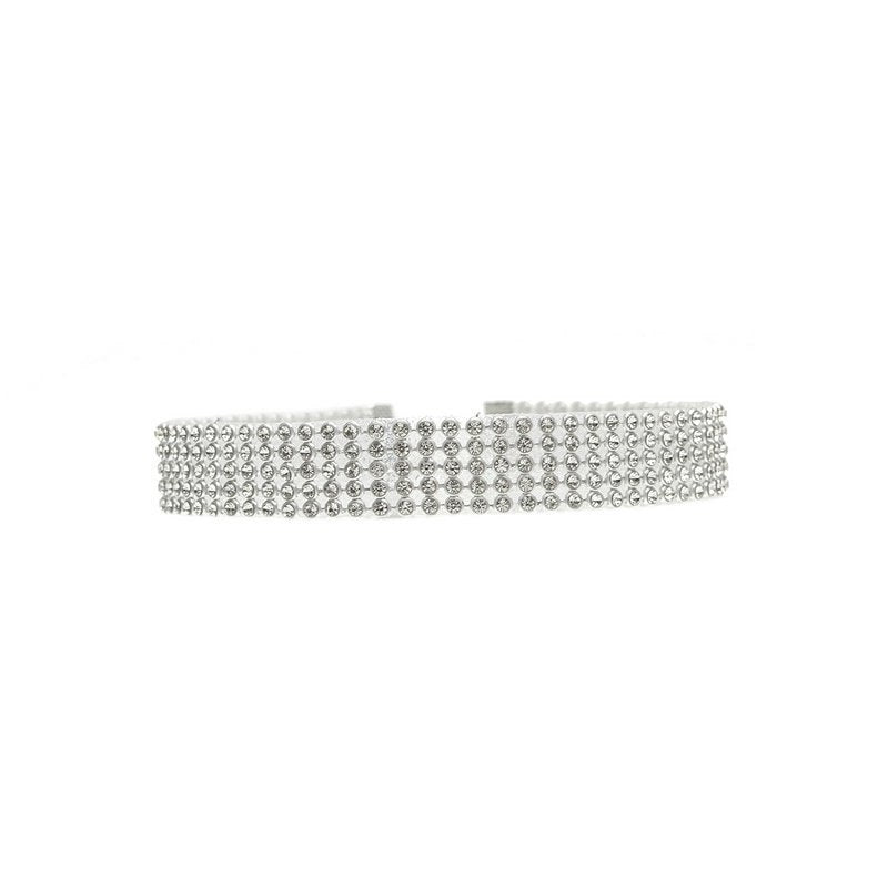 Full Crystal Rhinestone Necklace - Kaldas Online Shopping