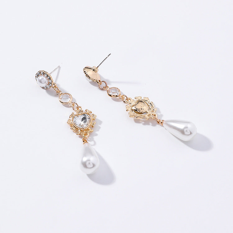 Gold Pearl Drop - Kaldas Online Shopping