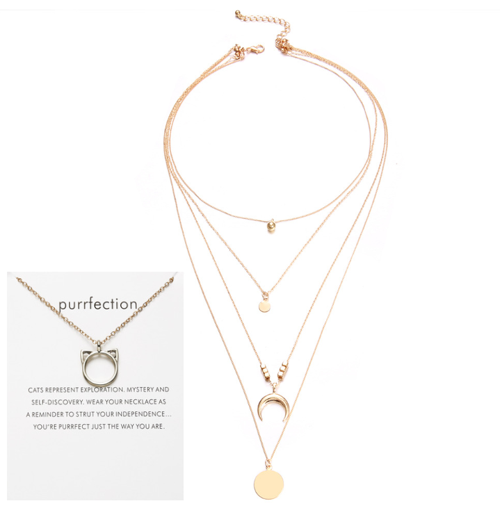 Multi-style Women Necklace - Kaldas Online Shopping