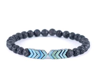 Volcanic Stone Magnet Bracelet - Kaldas Online Shopping