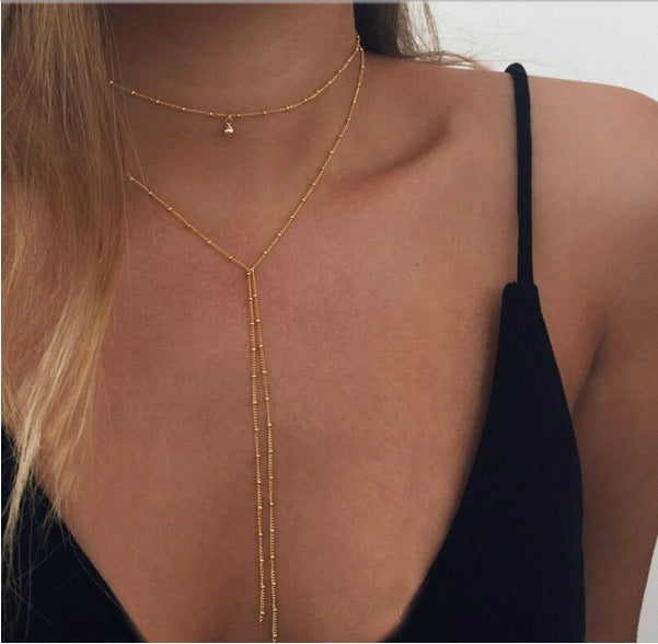 Simple retro necklace - Kaldas Online Shopping