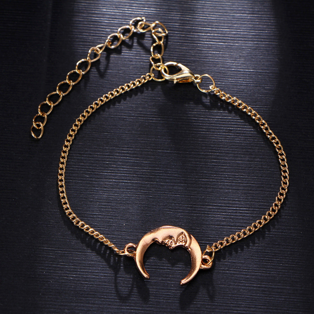 Simple Three-layer Anklets - Kaldas Online Shopping