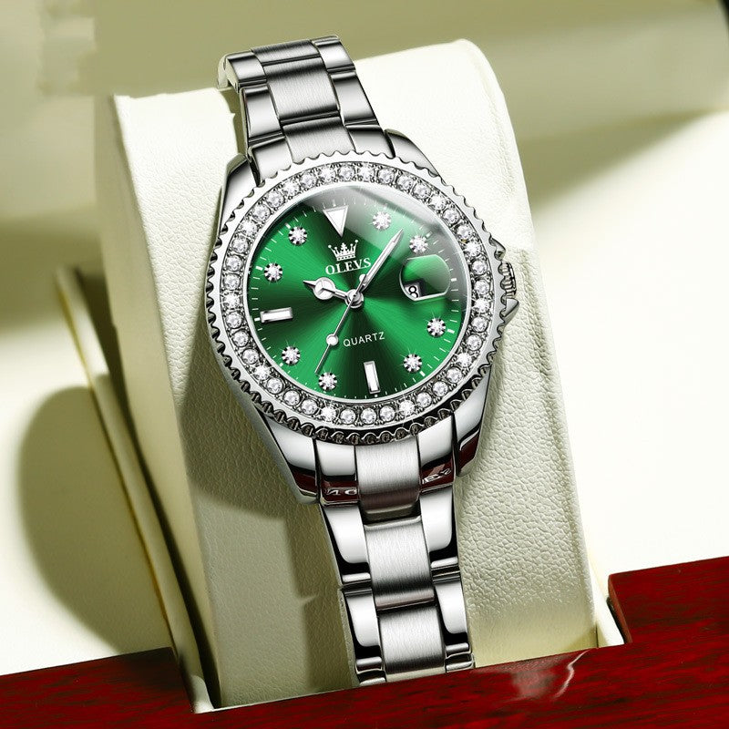 Quartz Women's Stainless Steel Watch