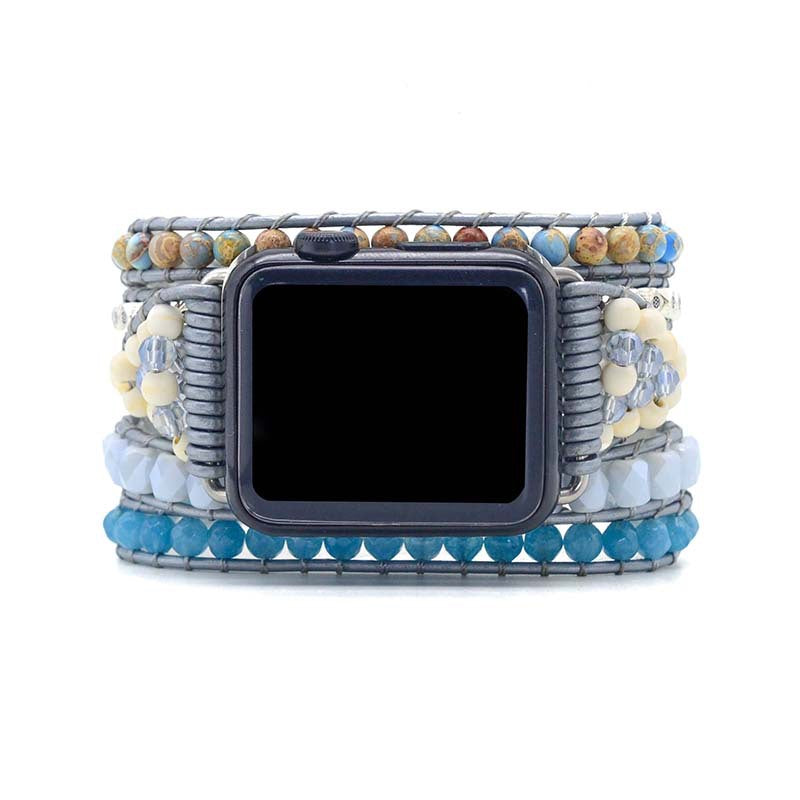Popular Accessories Natural Stone Woven Watch Band - Kaldas Online Shopping
