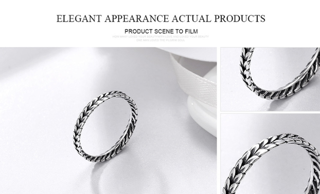 Wheat shape Ring - Kaldas Online Shopping