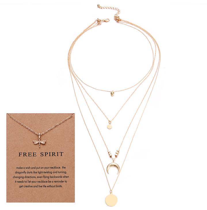 Multi-style Women Necklace - Kaldas Online Shopping