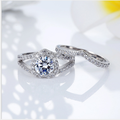 Heart-shaped Diamond Ring - Kaldas Online Shopping