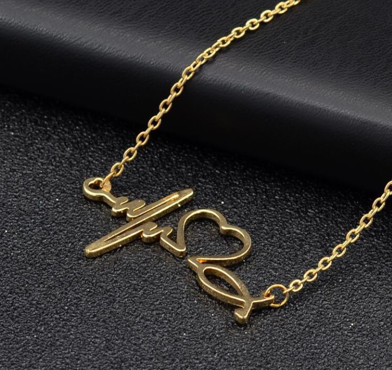 Heartbeat Necklace - Kaldas Online Shopping