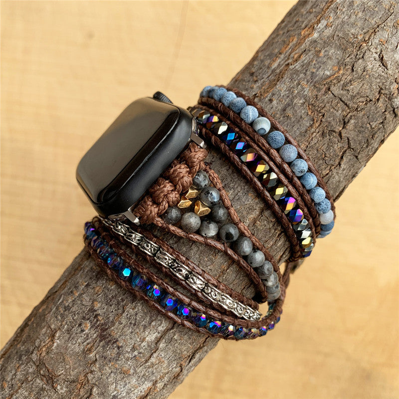 Agate Woven Bohemian Watch Band - Kaldas Online Shopping