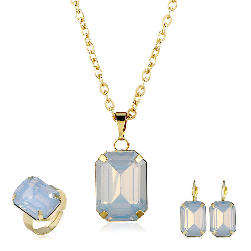 Gemstone jewelry set - Kaldas Online Shopping