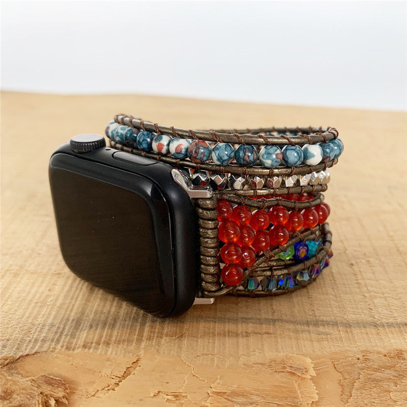 Natural Rough Woven Watch Band - Kaldas Online Shopping