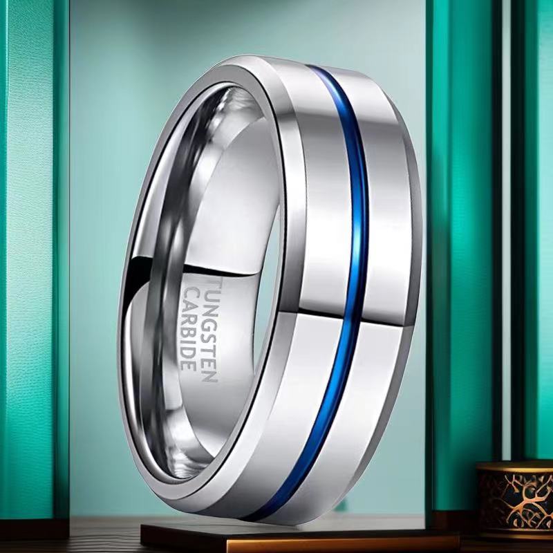 Men's Fashionable Stainless Steel Non-fading Ring - Kaldas Online Shopping