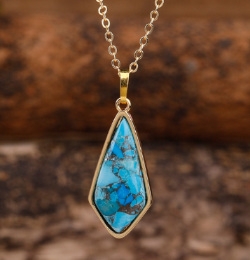Stone Necklace - Kaldas Online Shopping