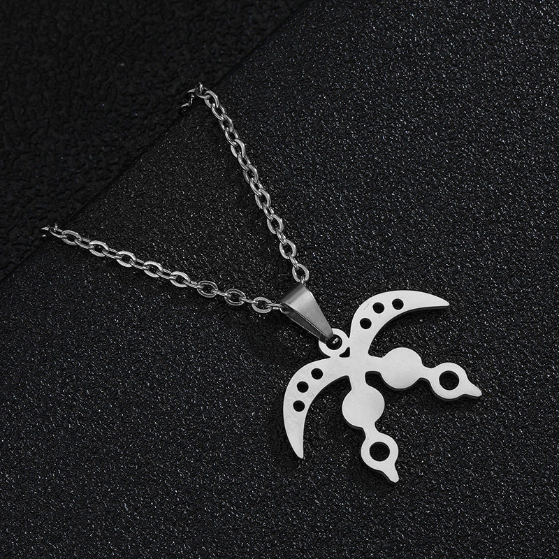 Fashion Women's Stainless Steel Necklace - Kaldas Online Shopping