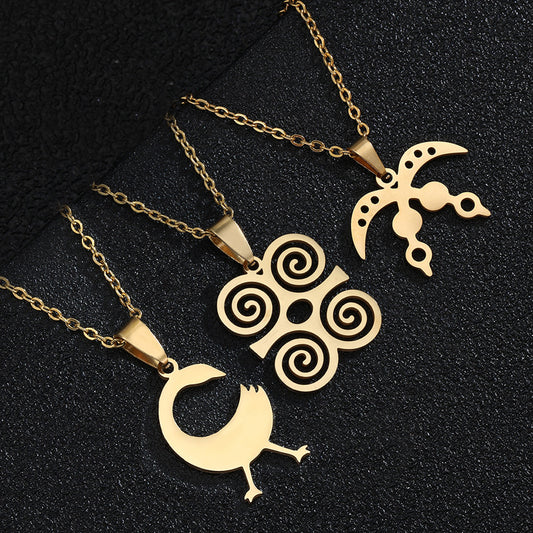 Fashion Women's Stainless Steel Necklace - Kaldas Online Shopping