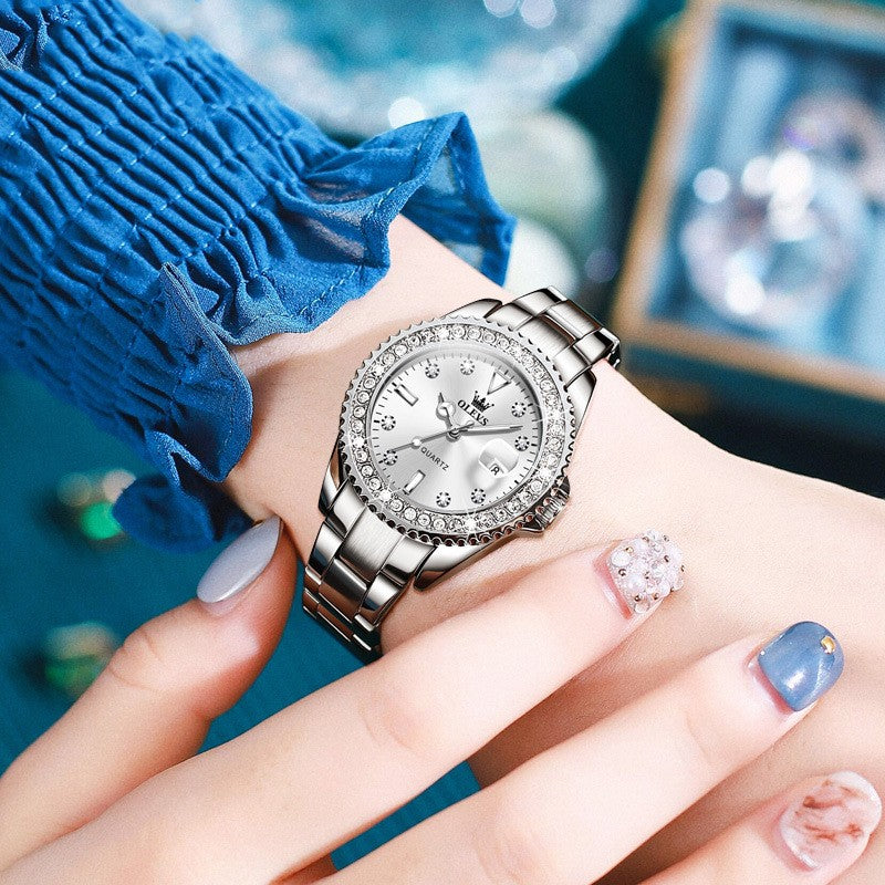 Quartz Women's Stainless Steel Watch