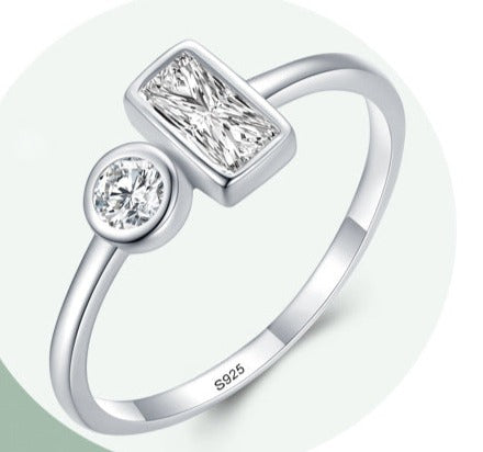 Women's Simple Design S925 Silver Ring - Kaldas Online Shopping
