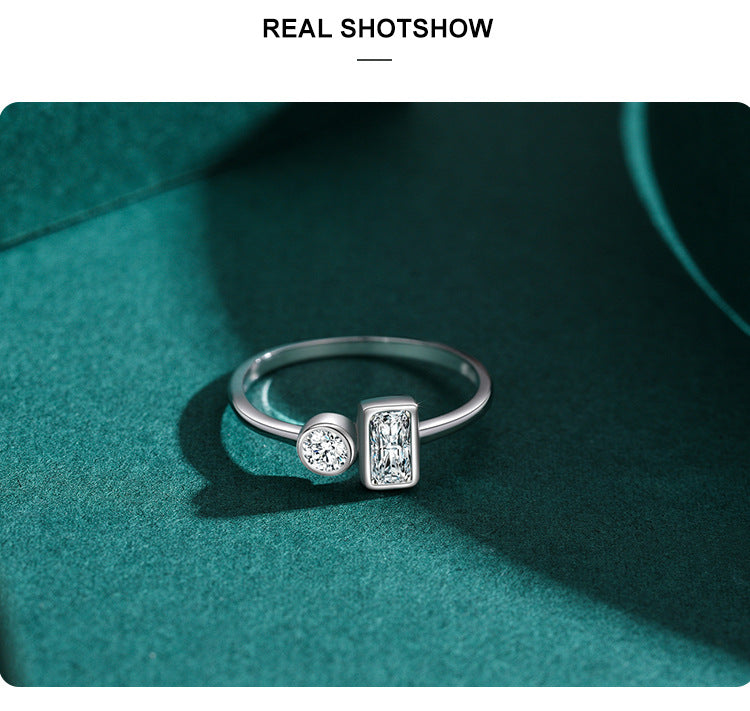 Women's Simple Design S925 Silver Ring - Kaldas Online Shopping