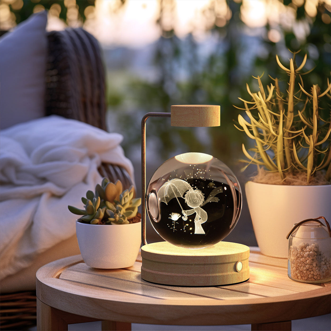 USB Cosmic Dinosaur Night Light