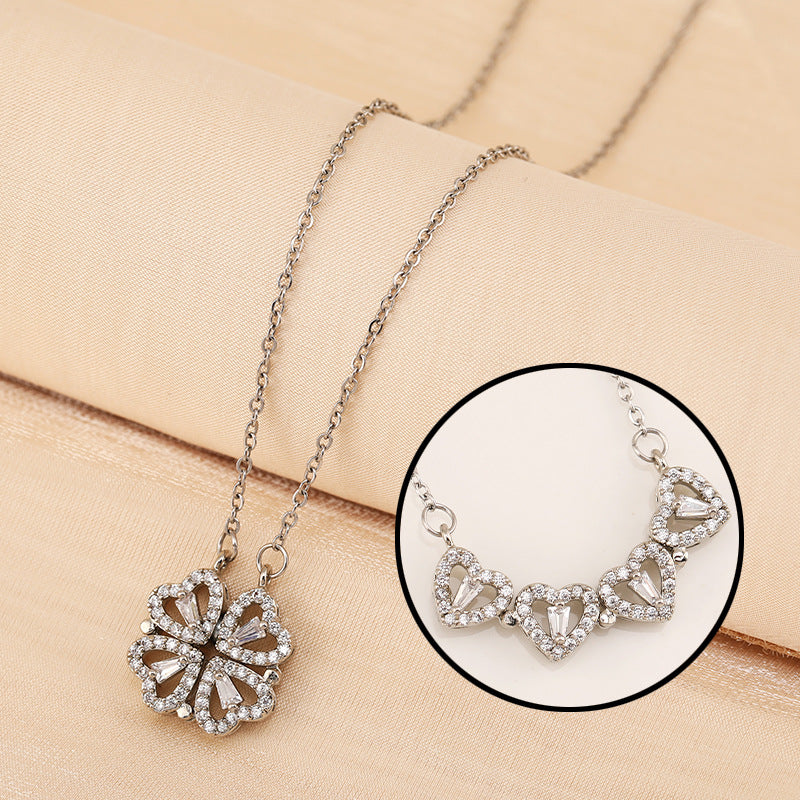 Four-leaf Clover Necklace - Kaldas Online Shopping