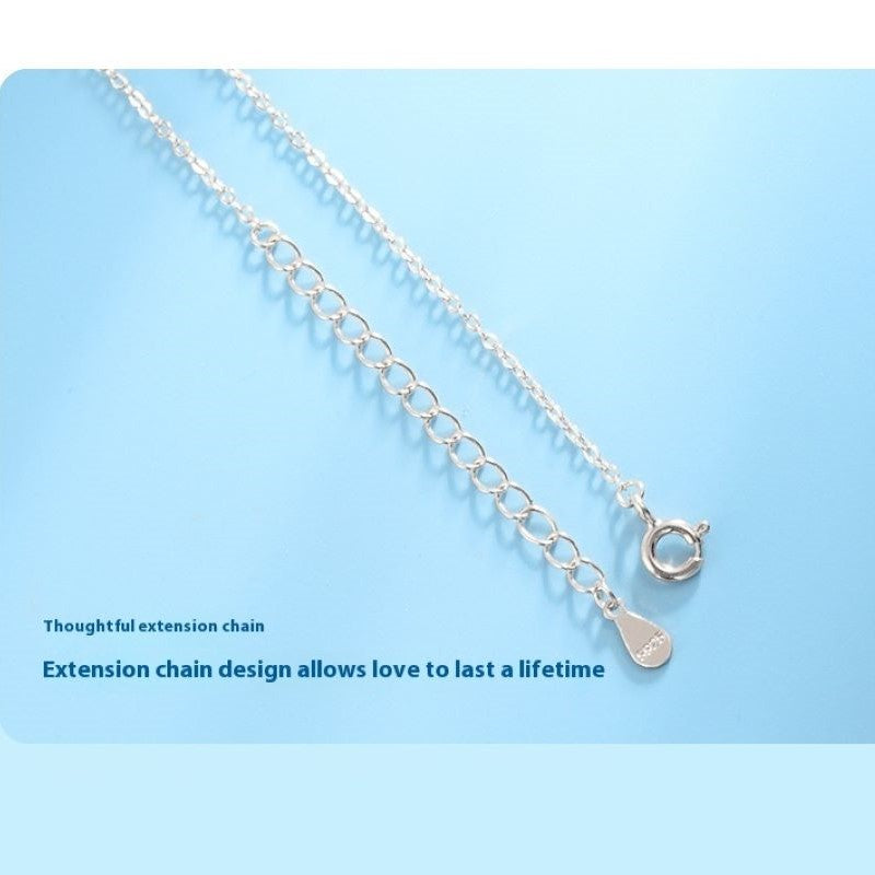 S925 Sterling Silver Happiness Necklace - Kaldas Online Shopping