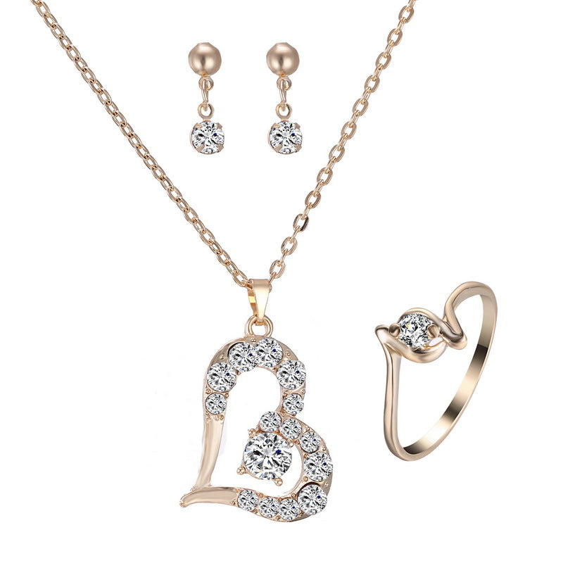 Rhinestone Jewelry Set - Kaldas Online Shopping