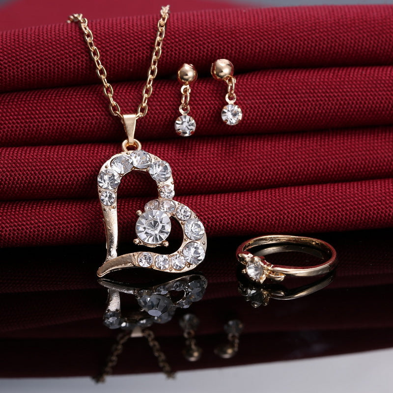 Rhinestone Jewelry Set - Kaldas Online Shopping