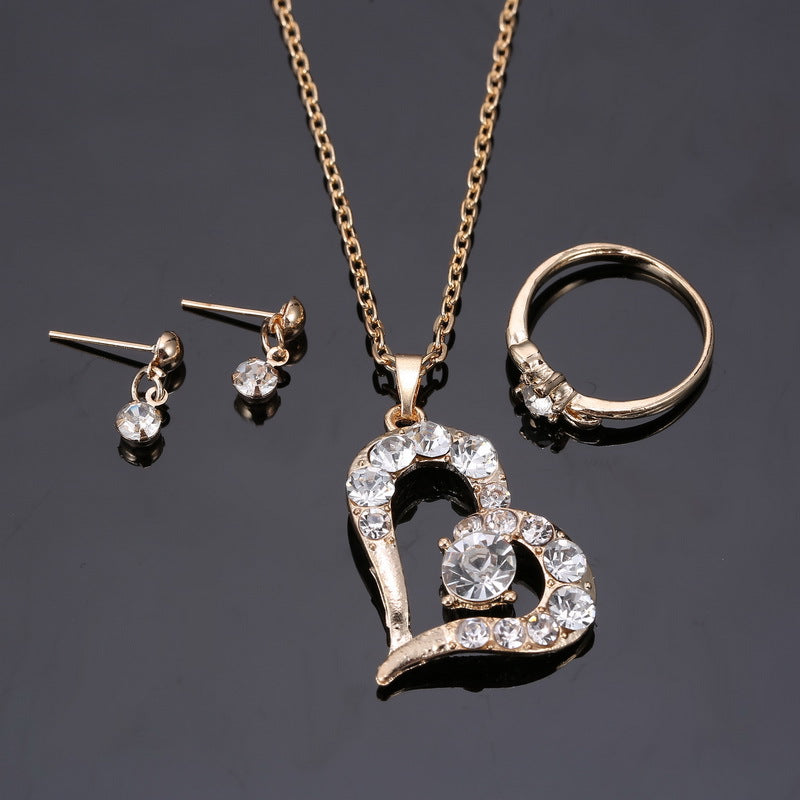 Rhinestone Jewelry Set - Kaldas Online Shopping