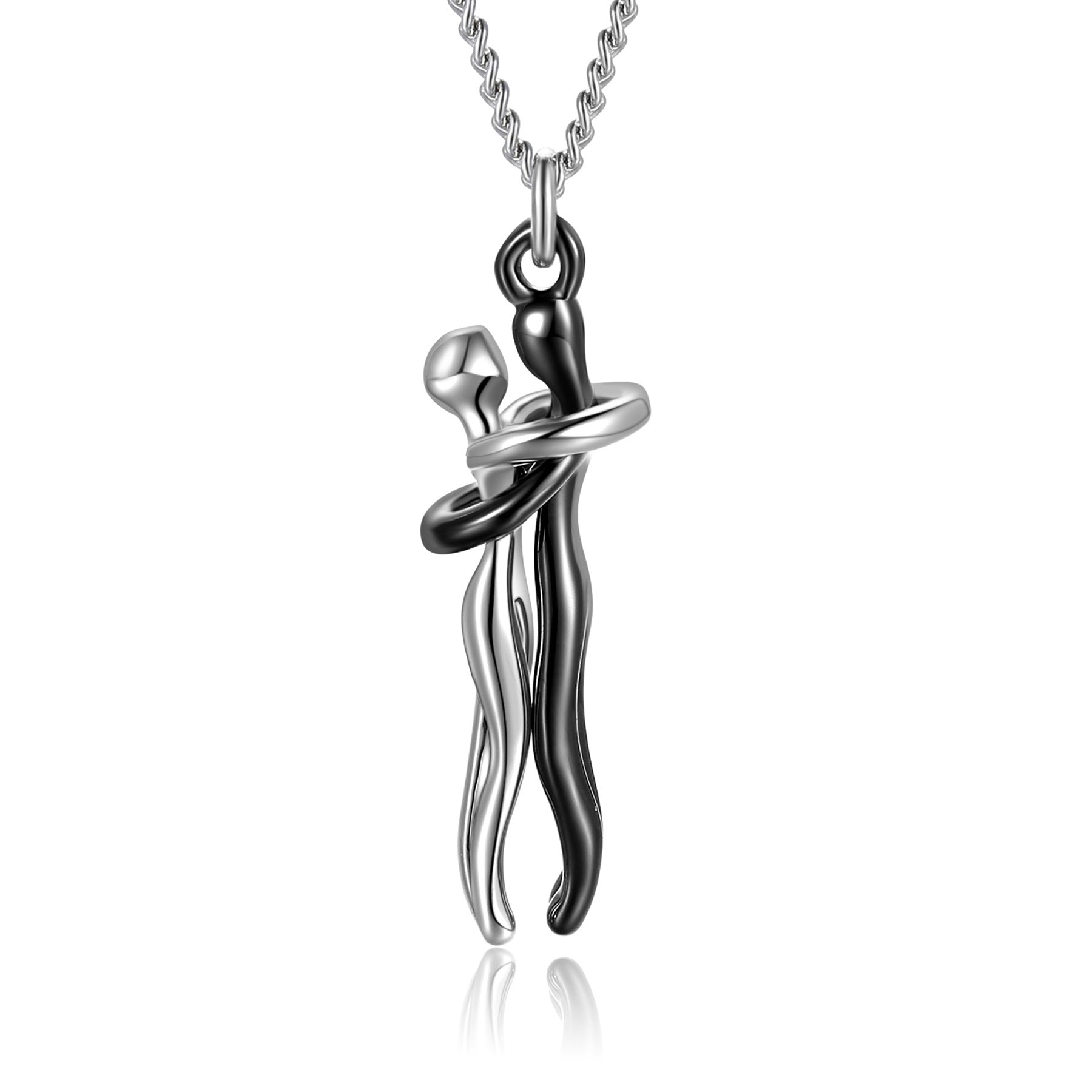 Couple Hug Necklace - Kaldas Online Shopping