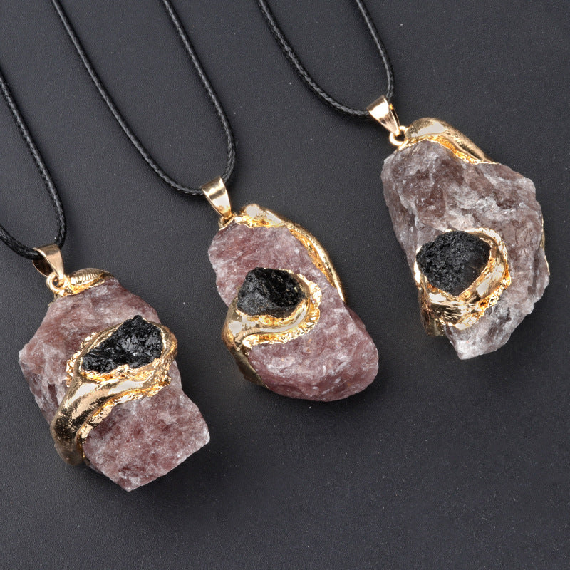 Crystal Stone Multicolor Necklace - Kaldas Online Shopping