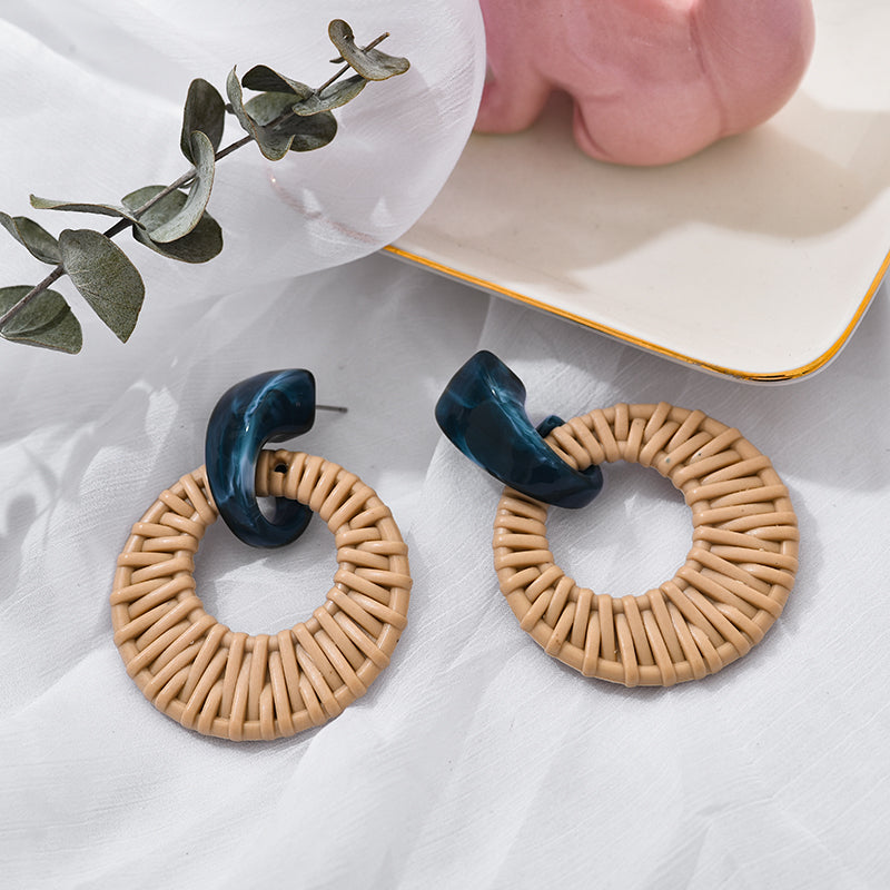 Korean Vintage Earrings - Kaldas Online Shopping