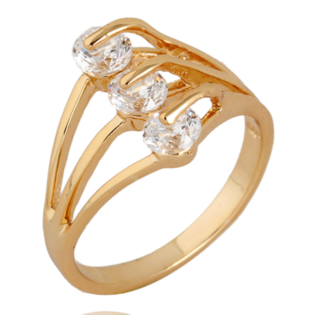 Fashion Personality Zircon Ring - Kaldas Online Shopping