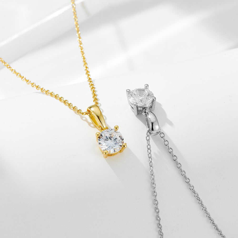 S925 Sterling Silver Luxe Claw Necklace - Kaldas Online Shopping