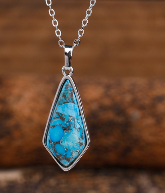 Stone Necklace - Kaldas Online Shopping