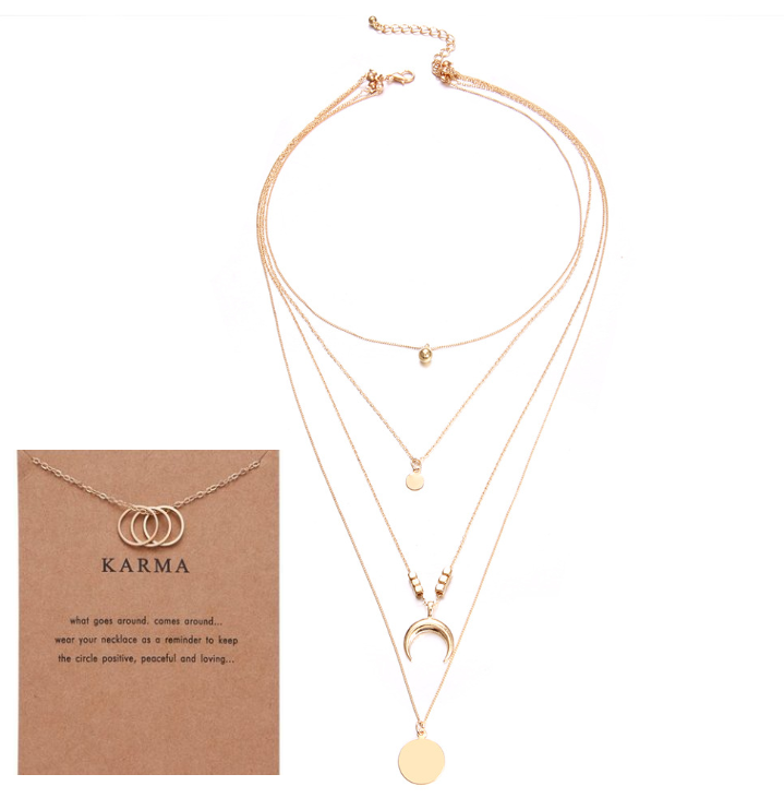 Multi-style Women Necklace - Kaldas Online Shopping