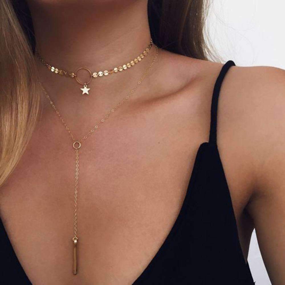 Star Goddess Necklace - Kaldas Online Shopping