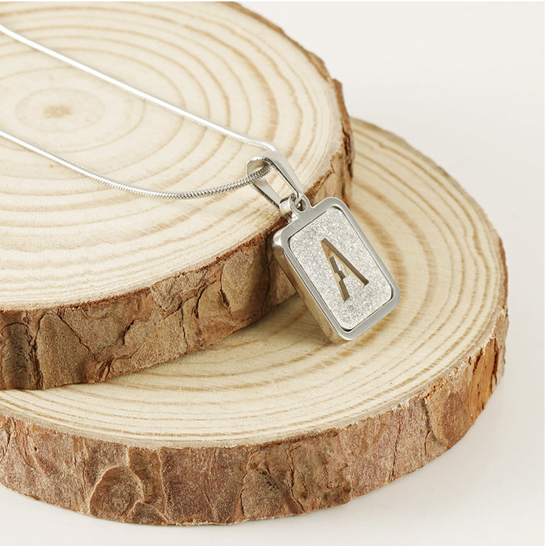 Alphabet Necklace - Kaldas Online Shopping