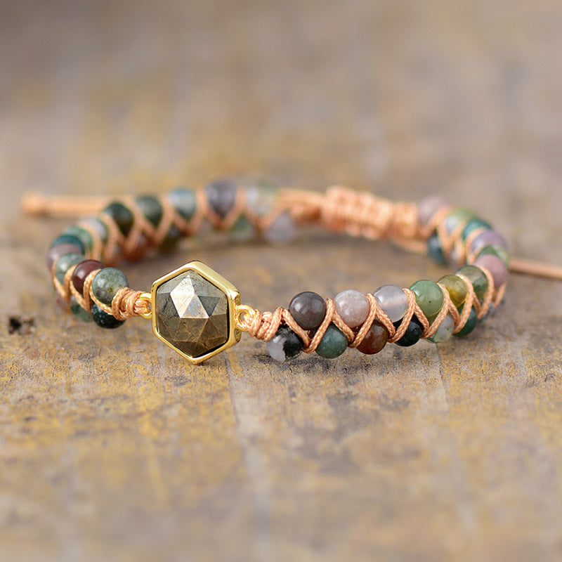 Natural stone accessory bracelet - Kaldas Online Shopping