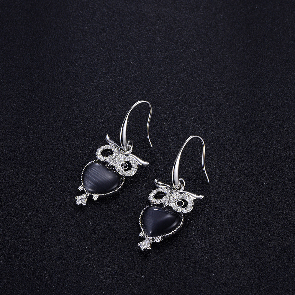 Ornament owl Earrings