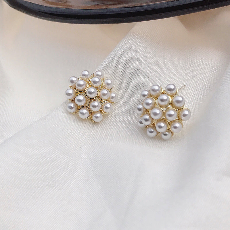 Pineapple Starfish Pearl Earrings - Kaldas Online Shopping
