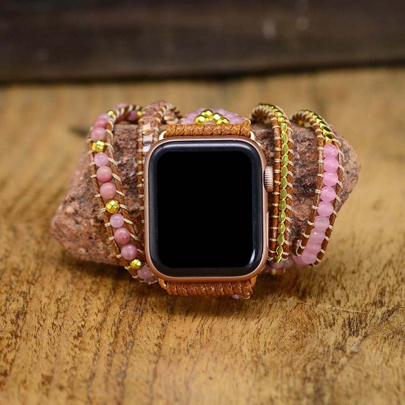 Fashion Simple Crystal Woven Watch Band - Kaldas Online Shopping