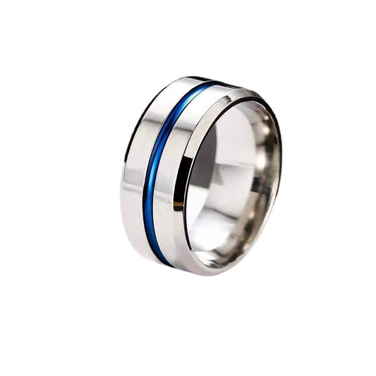 Men's Fashionable Stainless Steel Non-fading Ring - Kaldas Online Shopping