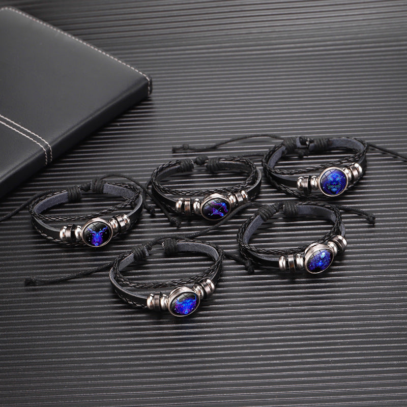 Zodiac Design Bracelet - Kaldas Online Shopping