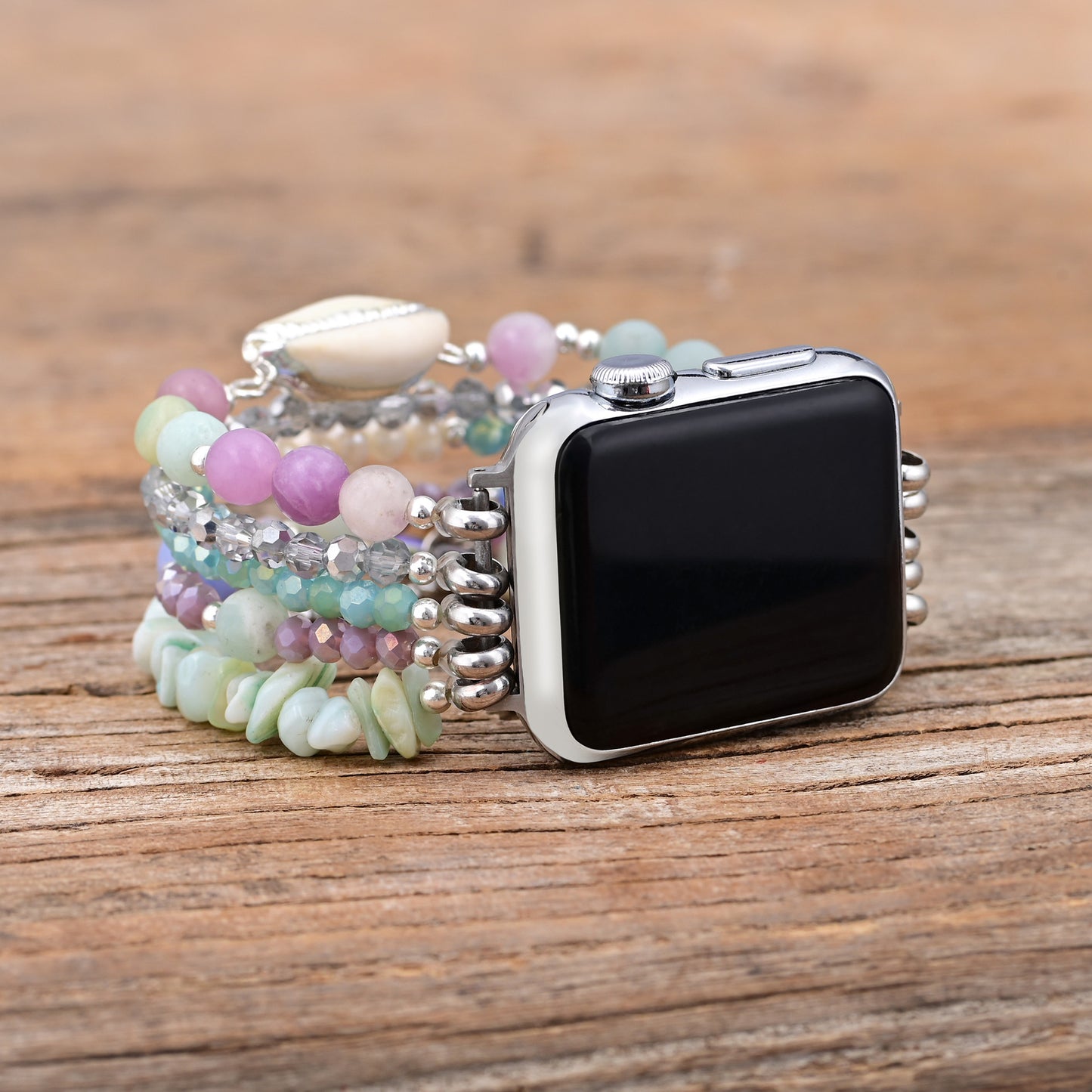 Pearl Stone Elastic Watch Band - Kaldas Online Shopping